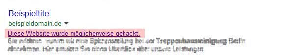 #NoHacked - gehackte website