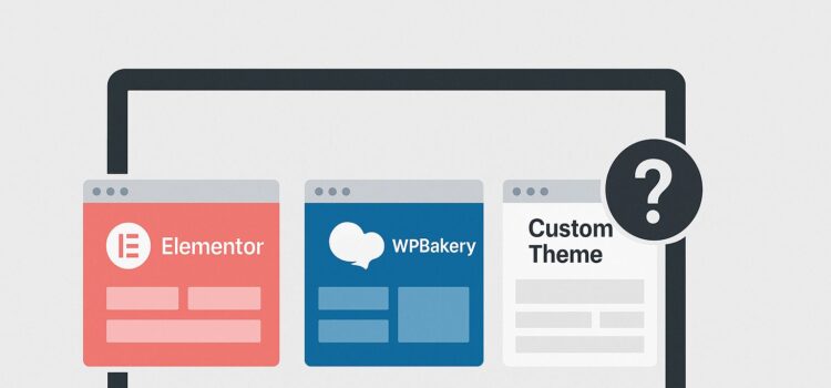 Elementor, WPBakery oder Custom Theme – was ist langfristig wirklich sinnvoll?